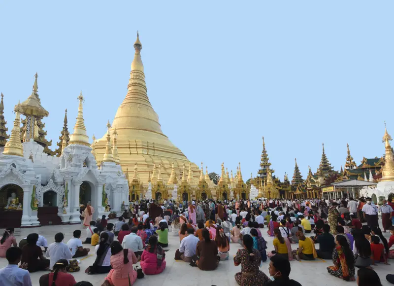 Myanmar Traditional New Year Atā Thingyan Festival